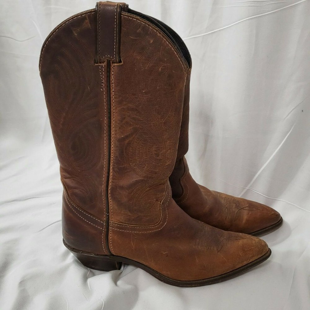 Code west 59214 Brown Leather Women’s Western Boot